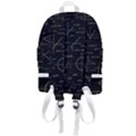 Abstract Math Pattern Zip Bottom Backpack View3