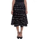 Math Equations Formulas Pattern Perfect Length Midi Skirt View1