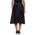 Math Equations Formulas Pattern Perfect Length Midi Skirt View2