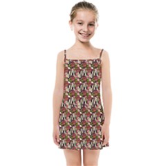 Swimmer 20s Brown Kids  Summer Sun Dress by snowwhitegirl