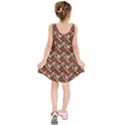 Swimmer 20s Burgundy Kids  Sleeveless Dress View2