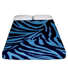 Zebra 3 Fitted Sheet (king Size) by dressshop