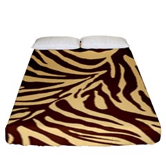 Zebra 2 Fitted Sheet (king Size) by dressshop