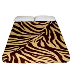 Zebra 2 Fitted Sheet (california King Size) by dressshop