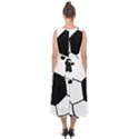 Soccer Lovers Gift Midi Tie-Back Chiffon Dress View2