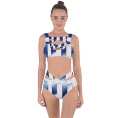 Shiny Stars Bandaged Up Bikini Set  by Sparkle