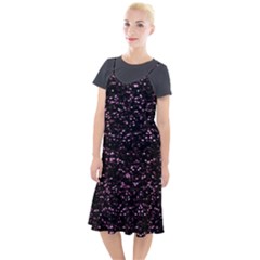 Digital Polka Camis Fishtail Dress by Sparkle