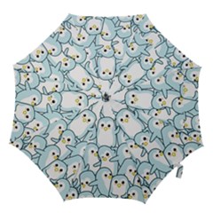 Penguins Pattern Hook Handle Umbrellas (small) by Vaneshart