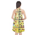 Kawaiicollagepattern3 Halter Neckline Chiffon Dress  View2