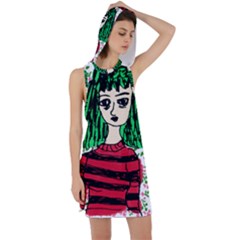 Freddy Girl Wall Racer Back Hoodie Dress by snowwhitegirl