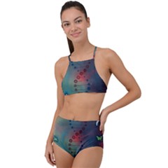 Flower Dna High Waist Tankini Set by RobLilly