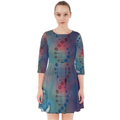 Flower Dna Smock Dress by RobLilly