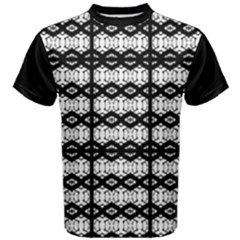 Geelong 9 Black Men s Cotton Tee by Momc