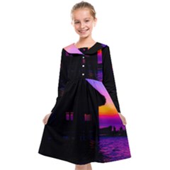 Ocean Dreaming Kids  Midi Sailor Dress by essentialimage