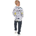 Set cute colorful doodle hand drawing Kids  Hooded Pullover View2