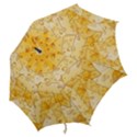 Cheese slices seamless pattern cartoon style Hook Handle Umbrellas (Medium) View2