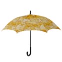 Cheese slices seamless pattern cartoon style Hook Handle Umbrellas (Medium) View3