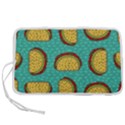 Taco drawing background mexican fast food pattern Pen Storage Case (S) View1