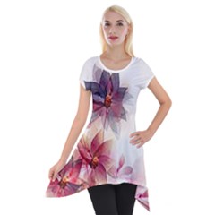 Floral Side Drop Tunic by Roshas