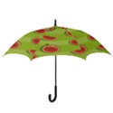 Seamless background with watermelon slices Hook Handle Umbrellas (Medium) View3