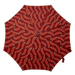 Chili Pattern Red Hook Handle Umbrellas (medium) by BangZart