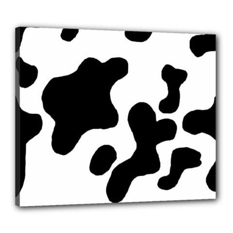 Cow Pattern Canvas 24  X 20  (stretched) by BangZart