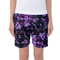 Abstract Intricate Texture Print Women s Basketball Shorts by dflcprintsclothing