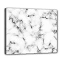 White faux marble texture  Deluxe Canvas 24  x 20  (Stretched) View1