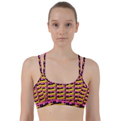 Haha - Nelson Pointing Finger At People - Funny Laugh Line Them Up Sports Bra by DinzDas