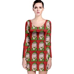 Village Dude - Hillbilly And Redneck - Trailer Park Boys Long Sleeve Velvet Bodycon Dress by DinzDas