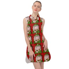 Village Dude - Hillbilly And Redneck - Trailer Park Boys Sleeveless Shirt Dress by DinzDas