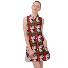 Village Dude - Hillbilly And Redneck - Trailer Park Boys Sleeveless Shirt Dress by DinzDas