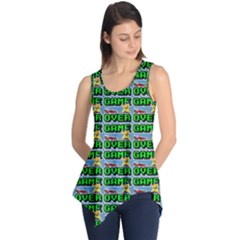 Game Over Karate And Gaming - Pixel Martial Arts Sleeveless Tunic by DinzDas