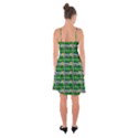 Game Over Karate And Gaming - Pixel Martial Arts Ruffle Detail Chiffon Dress View2