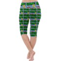 Game Over Karate And Gaming - Pixel Martial Arts Lightweight Velour Cropped Yoga Leggings View4