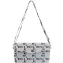 White And Nerdy - Computer Nerds And Geeks Removable Strap Clutch Bag View1