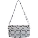 White And Nerdy - Computer Nerds And Geeks Removable Strap Clutch Bag View2