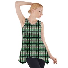 Beverage Cans - Beer Lemonade Drink Side Drop Tank Tunic by DinzDas