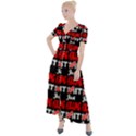 Just Killing It - Silly Toilet Stool Rocket Man Button Up Short Sleeve Maxi Dress View1