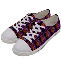 Inka Cultur Animal - Animals And Occult Religion Women s Low Top Canvas Sneakers by DinzDas