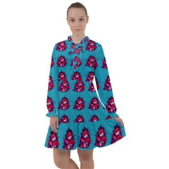 Little Devil Baby - Cute And Evil Baby Demon All Frills Chiffon Dress by DinzDas