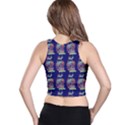 Jaw Dropping Horror Hippie Skull Racer Back Crop Top View2