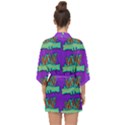 Jaw Dropping Comic Big Bang Poof Half Sleeve Chiffon Kimono View2