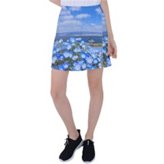 Floral Nature Tennis Skirt by Sparkle