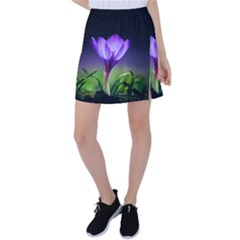 Floral Nature Tennis Skirt by Sparkle