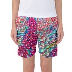 Rainbow Support Group  Women s Basketball Shorts by ScottFreeArt