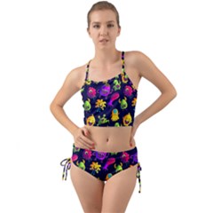 Space Patterns Mini Tank Bikini Set by Amaryn4rt