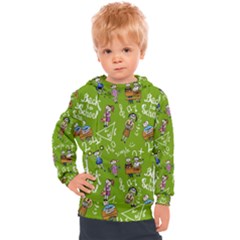 Seamless Pattern With Kids Kids  Hooded Pullover by Amaryn4rt