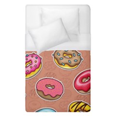 Doughnut Doodle Colorful Seamless Pattern Duvet Cover (single Size) by Amaryn4rt