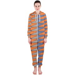 Zappwaits Pattern Hooded Jumpsuit (ladies)  by zappwaits